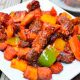 Marinated Gizzard and plantain
